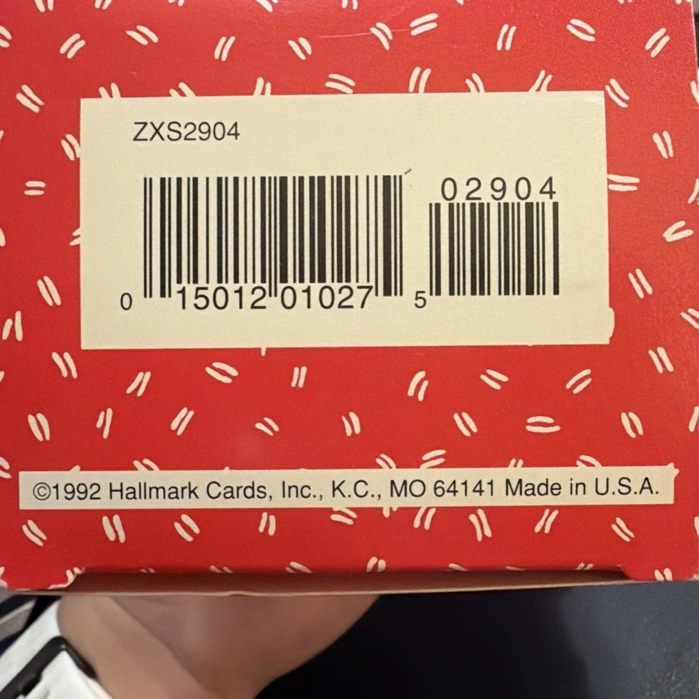 Hallmark 1992 shoebox